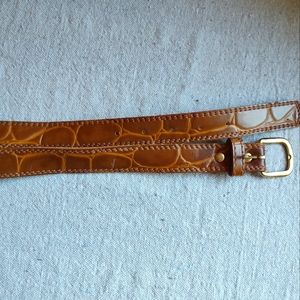 Vintage Faux Leather Belt
